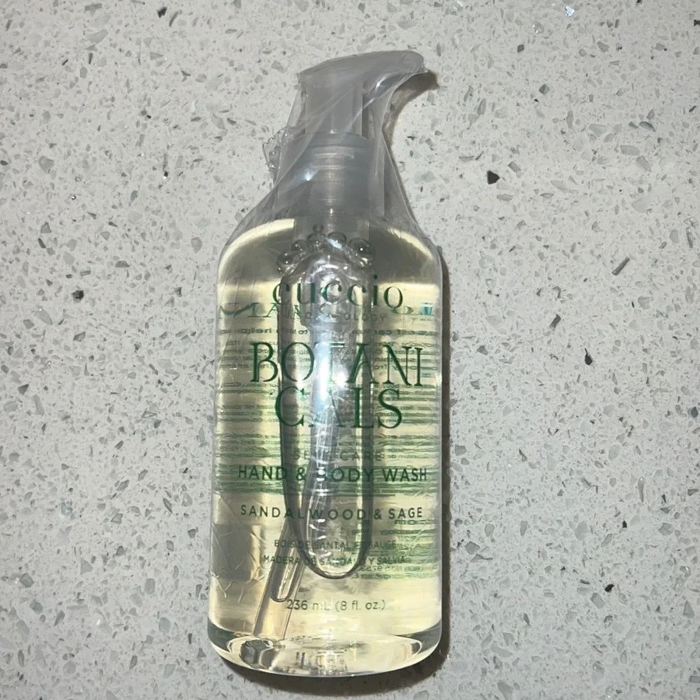 Cuccio Somatology Botanicals Hand and Body Wash Sandalwood & Sage 8oz New Sealed
